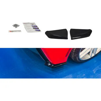 Tuning Maxton Design boční difuzory pod zadní nárazník pro Chevrolet Corvette C7, plast ABS bez povrchové úpravy SLEVA 5%