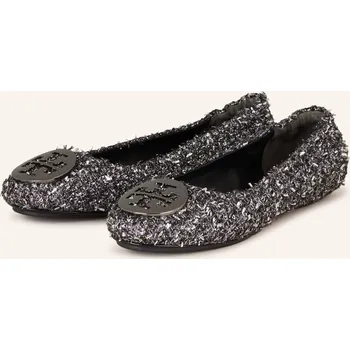 Dámské baleríny Tory Burch Dámské Baleríny Minnie S Třpytivou Přízí, stříbrná...