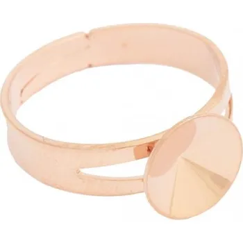 Prsten Crystal-ZONE Prsten KIDS Rivoli 8mm rose gold