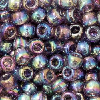 Korálek TOHO Co., Ltd. TOHO Round 6/0 Rainbow Sugar Plum