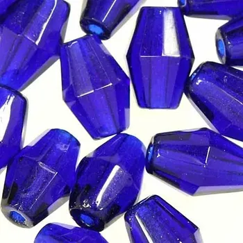 Korálek CZ Korálek broušený SLUNÍČKO 8mm modrá