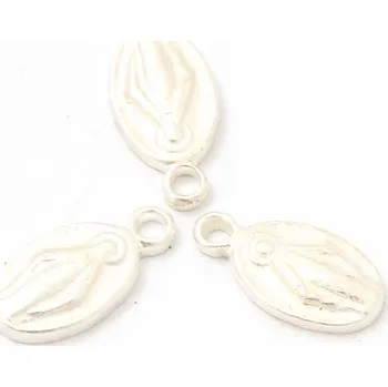 Přívěsek Crystal-ZONE Křesťanský přívěsek 8mm stříbro