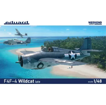 Plastikový model Eduard 1/48 F4F-4 Wildcat late (Weekend)