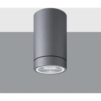 ERCO AKCE - Stropní svítidlo Downlight oval flood IP65 antracit LED 3000K DALI - ERCO ERCO 1084533000