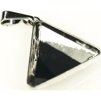 Přívěsek Crystal-ZONE Přívěsek hrot Delta 4717 15,5mm rhodium