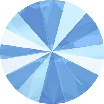 Náušnice Swarovski Swarovski® Crystals Rivoli 1122 14mm Summer Blue S