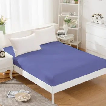 Prostěradlo Napínací prostěradlo na matraci 140x200 cm, jersey, fialová