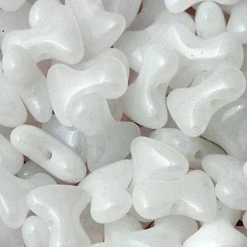 Korálek Preciosa Tee™ 8mm white alabastr