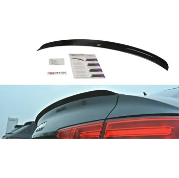 Tuning Maxton Design prodloužení spoileru pro Audi A4 B9, plast ABS bez povrchové úpravy, sedan SLEVA 5%