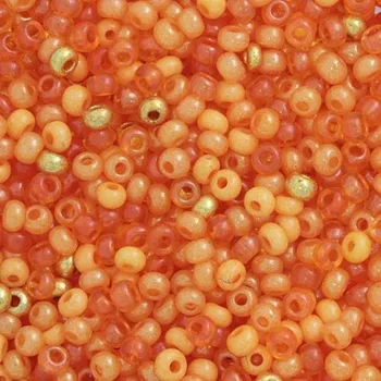 Šperk Preciosa® Rokajl mix korálků oranžová