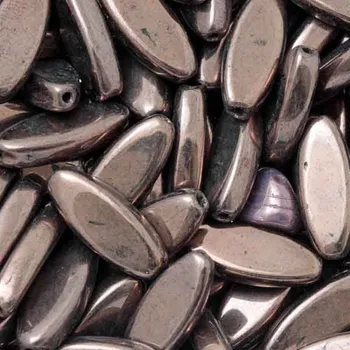 Korálek CZ Korálek mačkaný LODIČKA 16mm měděná