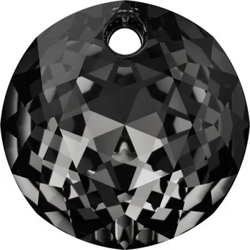 Šperk Swarovski Swarovski® Crystals Classic Cut 6430 14mm Silver Night