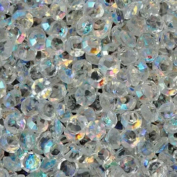 Korálek CZ Mačkaný chaton Round ss8/5g crystal AB