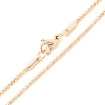 Řetízek EU Řetízek Venne 1,5mm/45cm chirurgická ocel rose gold