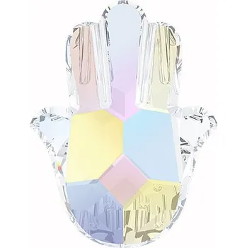 Materiál na výrobu šperku Swarovski Swarovski® Crystals Fatima Hand 4778 18mm Crystal AB F