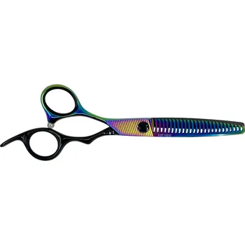 Kadeřnické nůžky Efilační nůžky pro leváky MR. MUSTACHE Craft Gasolina left - 5,5" / 6,0"