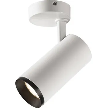 SLV - BIG WHITE NUMINOS® SPOT PHASE M vnitřní LED přisazené stropní svítidlo bílá/černá 4000 K 60° - BIG WHITE (SLV) LA 1004216