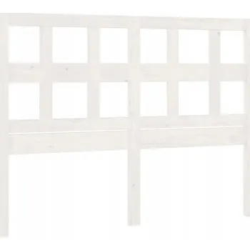 Čelo dřevěné rustikální 165,5x100cm bílé