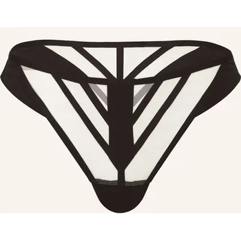 Kalhotky Livy Dámské Kalhotky String Dark Shadow, černá, 40