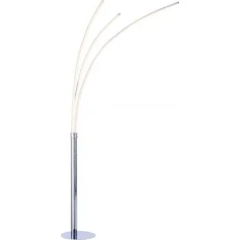 Stojací lampa JUSTLIGHT Stojací svítidlo MAJA LED, moderní chrom, 3-ramenné 3000K - LEUCHTEN DIREKT / JUST LIGHT LD 15383-55