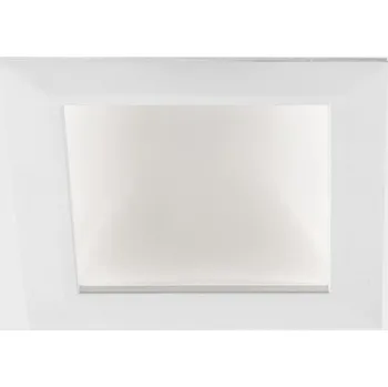 Koupelnové svítidlo KOHLLIGHTING DISC TINA DEEP SQ zapuštěné svítidlo s rámečkem bílá 8 W 3000K 1-10V - KOHL-Lighting KHL K50415.01.RF.WH-WH.ST.8.30.D1