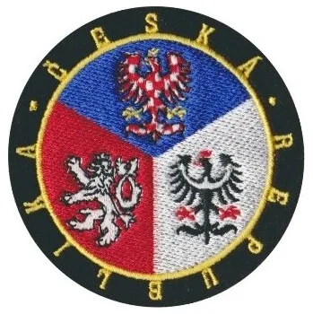 Nášivka NAVYS Nášivka barevný znak ČR kruh velcro A-56sz