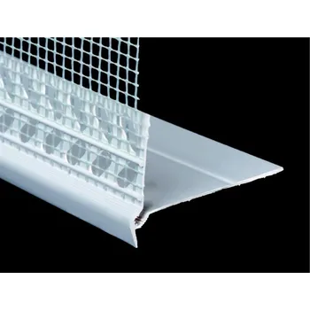 Stavební profil HPI Profil přechodový s okapnicí délka 2m, přesah tkaniny 120mm