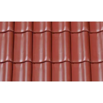 pálená krytina CREATON Harmonie Taška základní 1/1 "NUANCE" vínově červená engoba