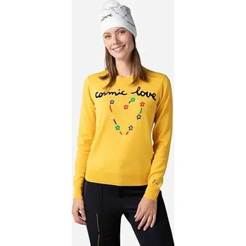 Dámský svetr Rossignol JCC ESTHER ROUND NECK dámský svetr -L
