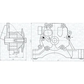 Olejové čerpadlo Olejové čerpadlo MAGNETI MARELLI OP0033