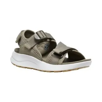 Dámské sandále KEEN ELLE SPORT BACKSTRAP W brindle/star white US 6,5 / EU 37,0 / UK 4 / 23,5 cm; Hnědá obuv + DÁREK DLE VÝBĚRU!