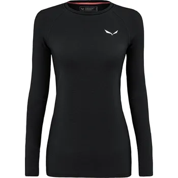 Oblečení a móda Salewa Cristallo Warm AMR L/S Tee W black out - L