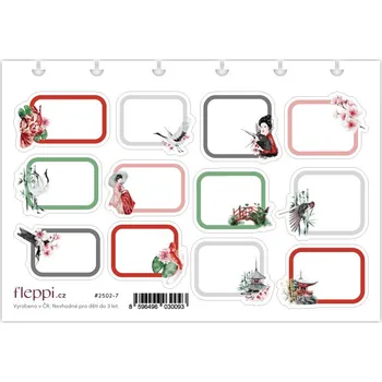 samolepka Fleppi Únor 2025 | arch 7