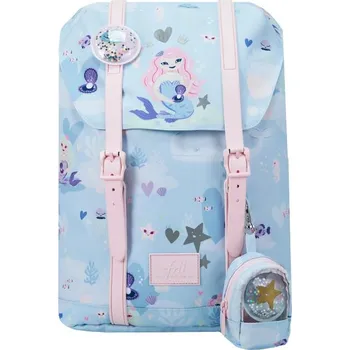 Školní batoh FRII OF NORWAY Ergonomický školní batoh Retro 22 L, Mermaid