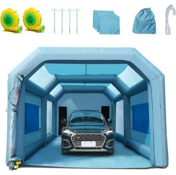 Nafukovací mobilní lakovna , stříkací stan 8 x 4,8 x 3,3 m