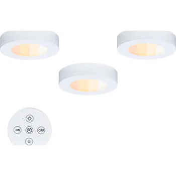 Nástěnné svítidlo PAULMANN LED podskříňkové svítidlo Batuno 3x2,1W 70mm 230/24V bílá - PAULMANN P 92127