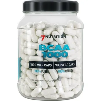 Aminokyselina 7Nutrition BCAA 2:1:1 VEGETARIÁNSKÉ KAPSLE 360 ks