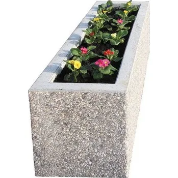 Držák na květináč a truhlík HTI Betonový květináč 1000x500x500 mm MC-4651