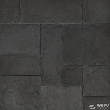 Obklad VASPO STONE - Břidlice Štípaná tmavošedá