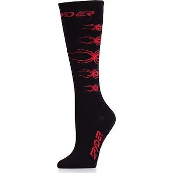 Pánské termo ponožky Spyder Boys YOUTH BUG LINER SKI SOCKS-BLACK-M