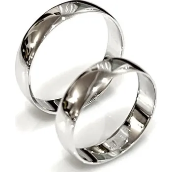 Prsten Ráj snubních prstenů | Snubní prsteny z bílého zlata - skladem - 4771