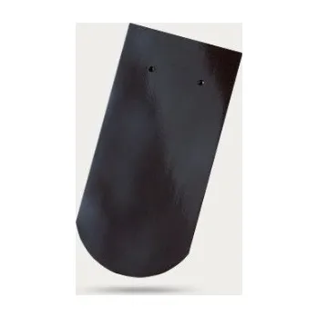 pálená krytina BRAMAC Opál taška základní 1/1 - černá glazura