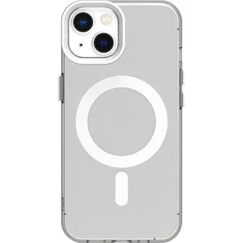 Pouzdro na mobilní telefon Kryt na iPhone 15 gumový Candy (podpora MagSafe) bílý