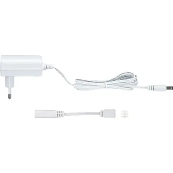 Příslušenství pro svítidlo PAULMANN Universal LED trafo Plug-In 12W 230/12V DC napájení bílá umělá hmota - PAULMANN P 79832