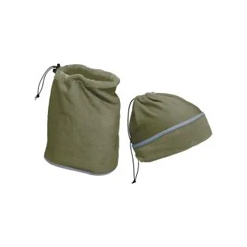 Čepice WARMPEACE Powerstretch olive Zelená čepice