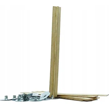 Obraz 20x dřevěné křížové knoty do svíček 15 cm PLÍŠKY