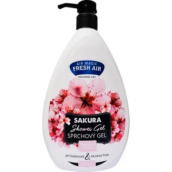 Koupelová kosmetika Fresh air sprchový gel 1L Sakura