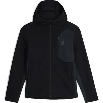 Spyder BANDIT HOODED FLEECE-BLACK pánská outdoor bunda s kapucí XL