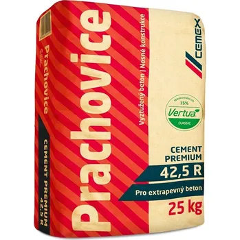 cement Cementárna PRACHOVICE PREMIUM Cement CEM II/A-M (S-V) 42,5 R bezchromatový 25kg