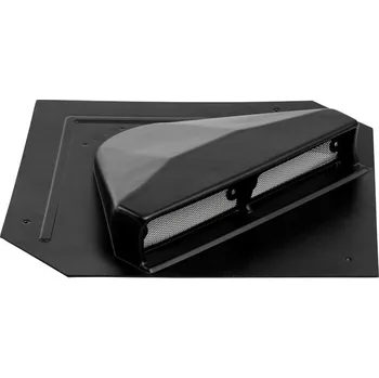 HPI Větrací hlavice T6 AL - pro vláknocementové krytiny a šindel-plast s AL mřízkou černá